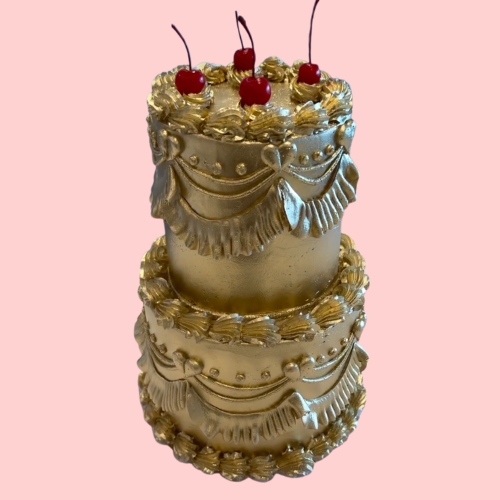 Gold Vintage Cake