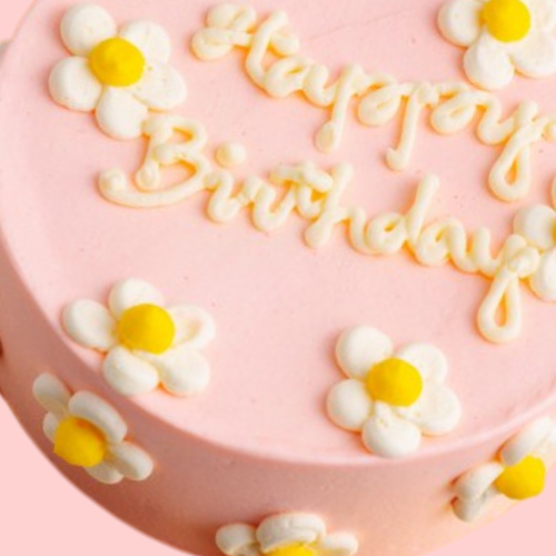 Gänseblümchen Torte