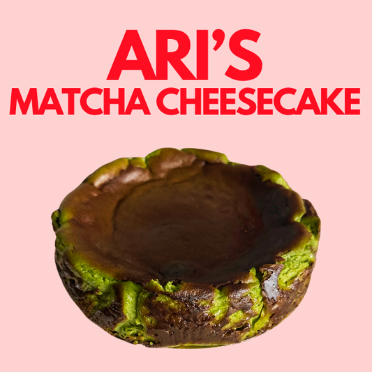 Matcha Basque Cheesecake